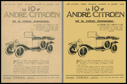 CITROEN-Publicités automobiles : un art nouveau.